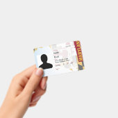 Badge ID enfant CRÉATIF - Indicateur Maryland - RED (Handheld)