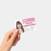 Badge ID enfant Identification Médicale Allergie d'urgen (Handheld)