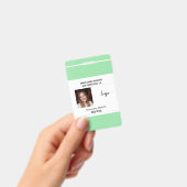 Badge ID identification médecin infirmier employé de l'h (Handheld)