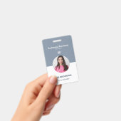 Badge ID photo de l'élève ou de l'enseignant de l'école  (Manuel / portable)