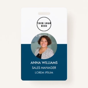 Badge ID photo de l'employé