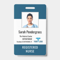 ID photo de l'employé du centre Médicale personnal