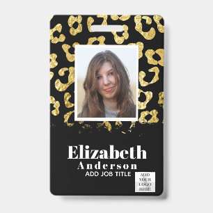Badge ID PHOTO - Employé VIP Pass Fille Posters de anima