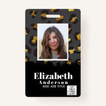 ID PHOTO - Employé VIP Pass Fille Posters de anima