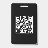 Badge ID société (Dos)