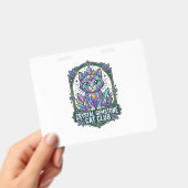 Badge Idée cadeau chat maman Crystal Gemstone - Crystal  (Manuel / portable)