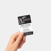 Badge Identifiant de l'employé (Manuel / portable)
