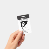 Badge Identifiant de l'enseignant (Manuel / portable)