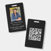 Badge Identifiant de l'entreprise (Avant & arrière)