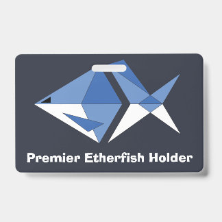 Badge Identifiant Premier Etherfisher