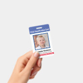 Badge Identification de l'enfant Allergie Médicale Urgen (Handheld)