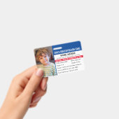 Badge Identification de l'identité de l'enfant Allergie  (Handheld)