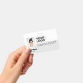 Badge Identification de sécurité moderne pour employés a (Manuel / portable)