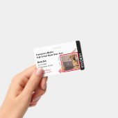 Badge Identification personnalisée moderne Identificatio (À main)