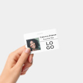 Badge Identification photo de base et logo personnalisé (Handheld)