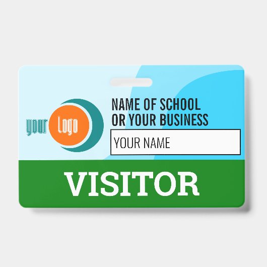 Badge Identité du visiteur (Avant)