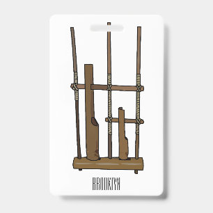 Badge Illustration Angkpoumon