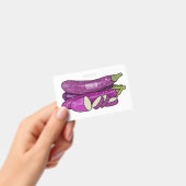 Badge Illustration d'aubergine (Manuel / portable)