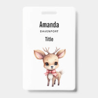 Illustration de cartoon de bébé cerf mignon