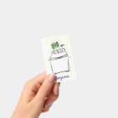 Badge Illustration de dessin animé de lessive de machine (Manuel / portable)