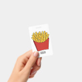 Badge Illustration de frites (Manuel / portable)