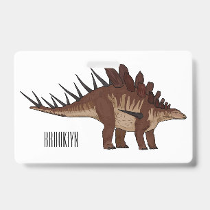 Badge Illustration de Kentrosaurus