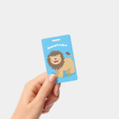 Badge Illustration de l'effervescence de lions heureux (Manuel / portable)