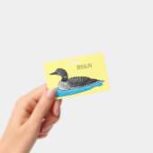 Badge Illustration de Loon bird (Manuel / portable)