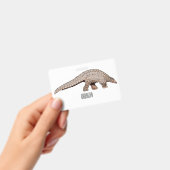 Badge Illustration de Pangolin (Manuel / portable)