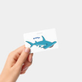 Badge Illustration de requin marteau (Manuel / portable)