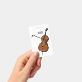 Badge Illustration de violoncelle (Manuel / portable)