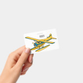 Badge Illustration d'hydravion (Manuel / portable)