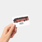 Badge Illustration du bus (Manuel / portable)