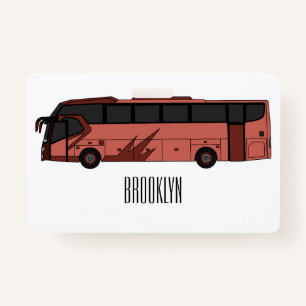 Badge Illustration du bus