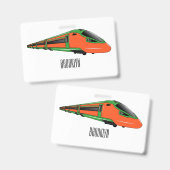 Badge Illustration du train à balles (Avant & arrière)
