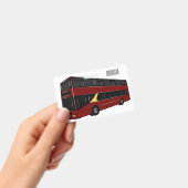 Badge Illustration d'un bus à deux étages (Manuel / portable)