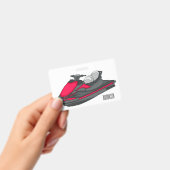 Badge Illustration Jet ski (Manuel / portable)