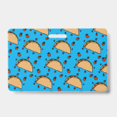 Badge Illustration of tacos (Arrière)