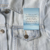Badge Image du verset biblique Jean 3:16 (Insitu)