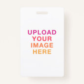 Badge Image pleine taille vide (Dos)