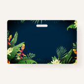 Badge Impression hawaïenne (Devant)