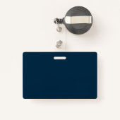 Badge Impression hawaïenne (Back with Retractable)