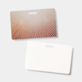 Badge Impressions photos (Recto et verso)