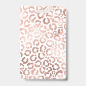 Badge Imprimé animal rose gold chic léopard guépard (Arrière)