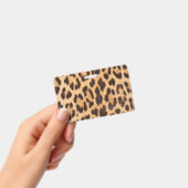 Badge imprimé léopard sauvage chic mode girly (Manuel / portable)