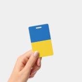 Badge Indicateur Ukraine personnalisé (Manuel / portable)