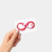 Badge Infinity with Red Wine (Manuel / portable)