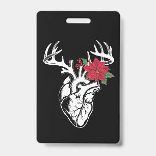 Badge Infirmière Anatomie du cœur Renne Cath Lab RN