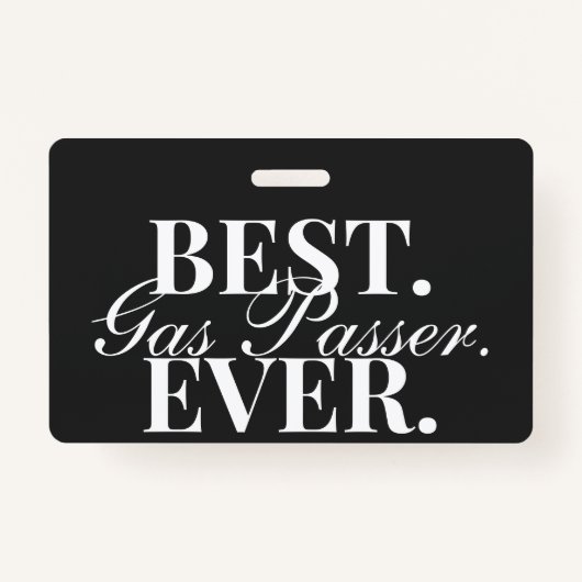 Badge Infirmière anesthésiste meilleur gaz Passer Jamais (Devant)