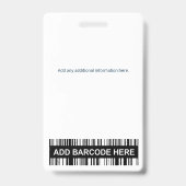 Badge Infirmière autorisée Infirmière praticienne Logo d (Arrière)